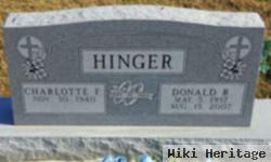 Donald R Hinger