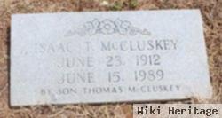 Isaac T Mccluskey