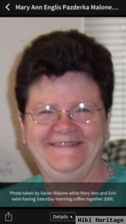 Mary Ann Pazderka Klosterman