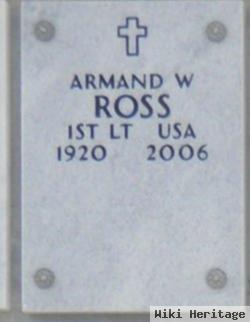 Armand W Ross