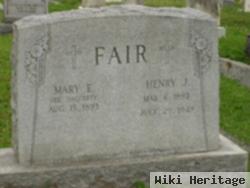 Mary E Haggerty Fair