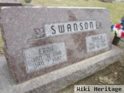 Ernest W "ernie" Swanson