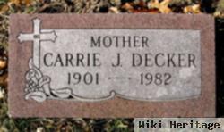 Carrie J Decker