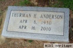 Thurman H Anderson