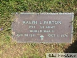 Ralph L Parton