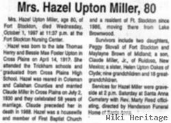 Hazel F. Upton Miller