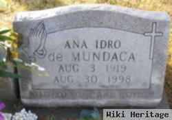 Ana Idro De Mundaca