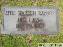 Effie Warren Raynor