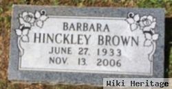 Barbara Hinckley Brown