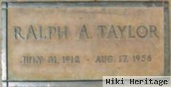 Ralph A Taylor