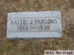 Hattie J Winders Parsons