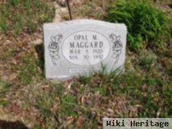 Opal M Maggard