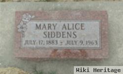 Mary Alice Duncan Siddens