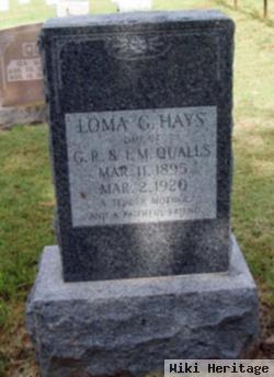 Loma G Hays