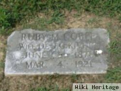 Ruby M Coble Kivett