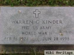 Warren G. Kinder