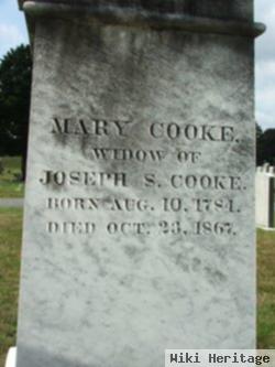 Mary Welch Cooke