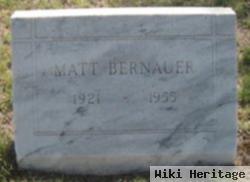 Matthew Frank Bernauer