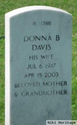 Donna B Davis