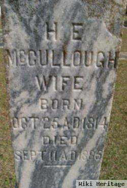 H. E. Mccullough