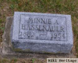 Philomena Anna "minnie" Hassenauer