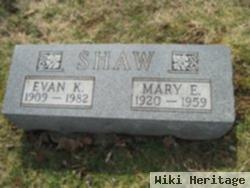 Evan Keith Shaw