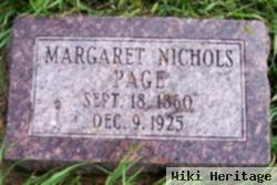 Margaret V. Nichols Page