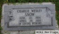 Charlie W Snow