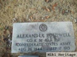 Pvt Alexander "alex" Boutwell