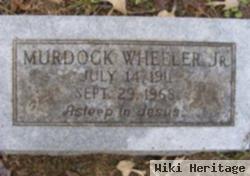 Murdock Wheeler, Jr.