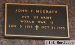 John F Mcgrath