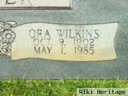 Ora Jane Wilkins Holder