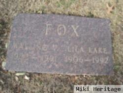 Lila Lake Mcmahan Fox