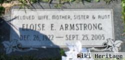 Eloise E Armstrong