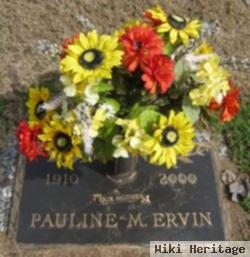 Pauline M Ervin