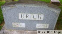 Edwin F Urich