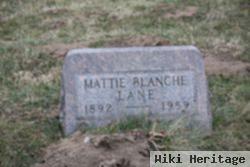 Mattie Blanche Lane