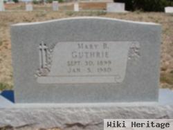 Mary Brown Campbell Guthrie