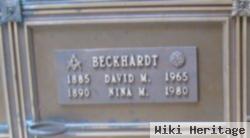 David M Beckhardt