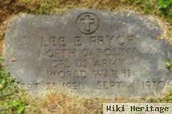 Lee E Pryor