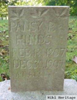 Pansy P Hinds