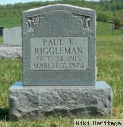 Paul Edward Riggleman