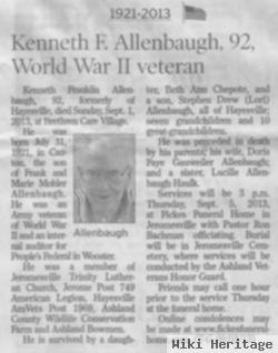 Kenneth Franklin Allenbaugh