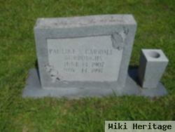 Pauline Sanders Carroll Burroughs