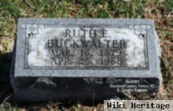 Ruth E Buckwalter