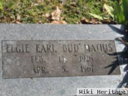 Elgie Earl "bud" Mathis