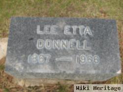 Lee Etta Terhune Donnell