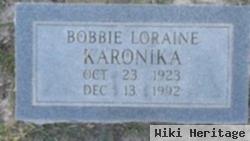 Bobbie Loraine Karonika