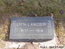 Lotta Edmonia Lovesy Kingsbury