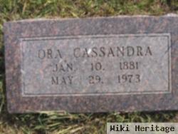 Ora Cassandra "cassie" Hamman Howard Smelser